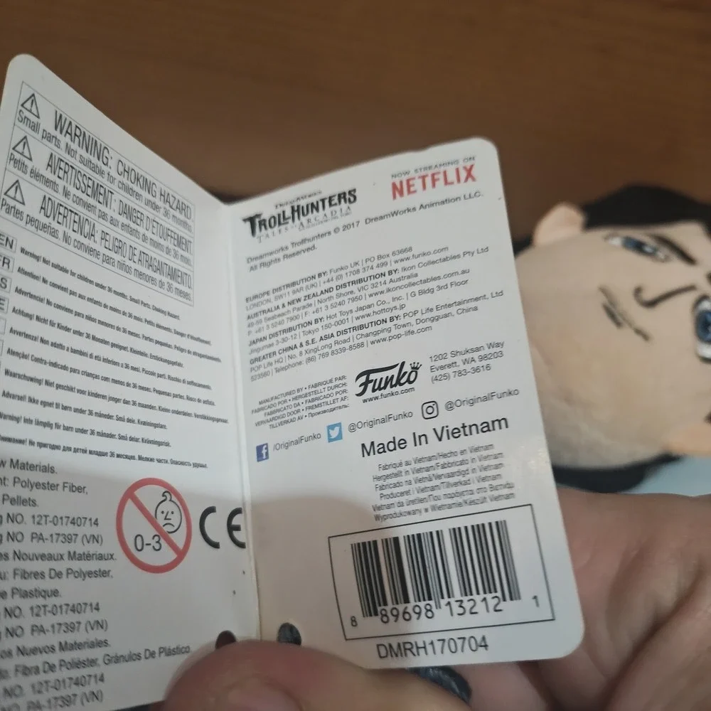 Funko Netflix Troll Hunters Tales of Arcadia‎ Jim Lake Plush Doll 12